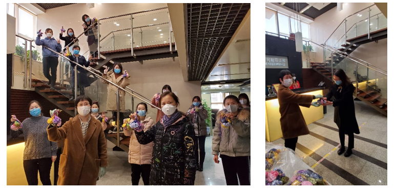 千絲萬縷平安情 包入香囊守護你 &mdash;&mdash;華杰公司婦女節(jié)特別策劃